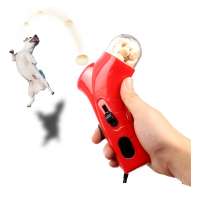 Manufacturer wholesale automatic plastic training thrower treat catapult launcher dog pet food dispenser